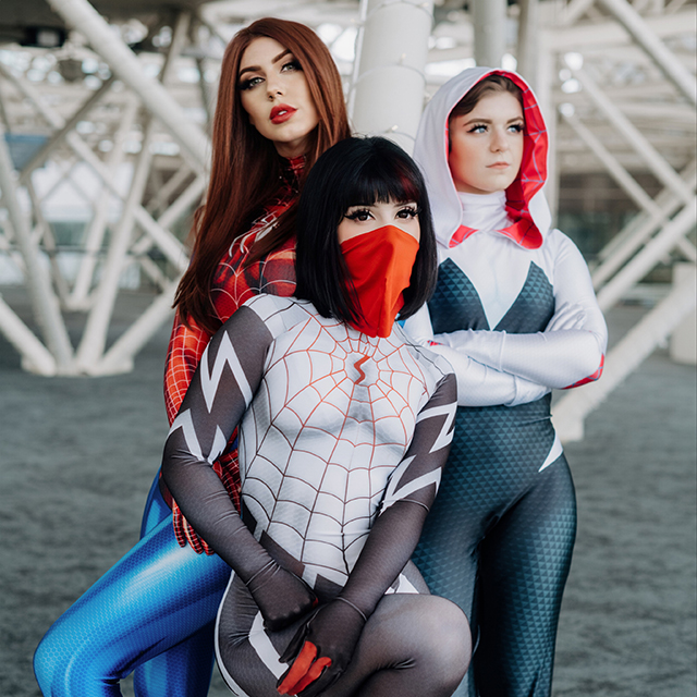 (image for) Lindsey, Maddie & Niki - Spiderverse (Signed Print)